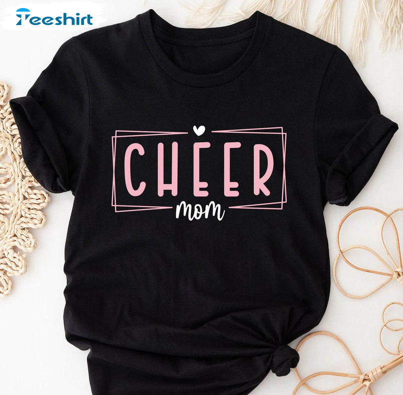 Cheer Mom Cute Shirt , Mothers Day Long Sleeve Unisex Hoodie