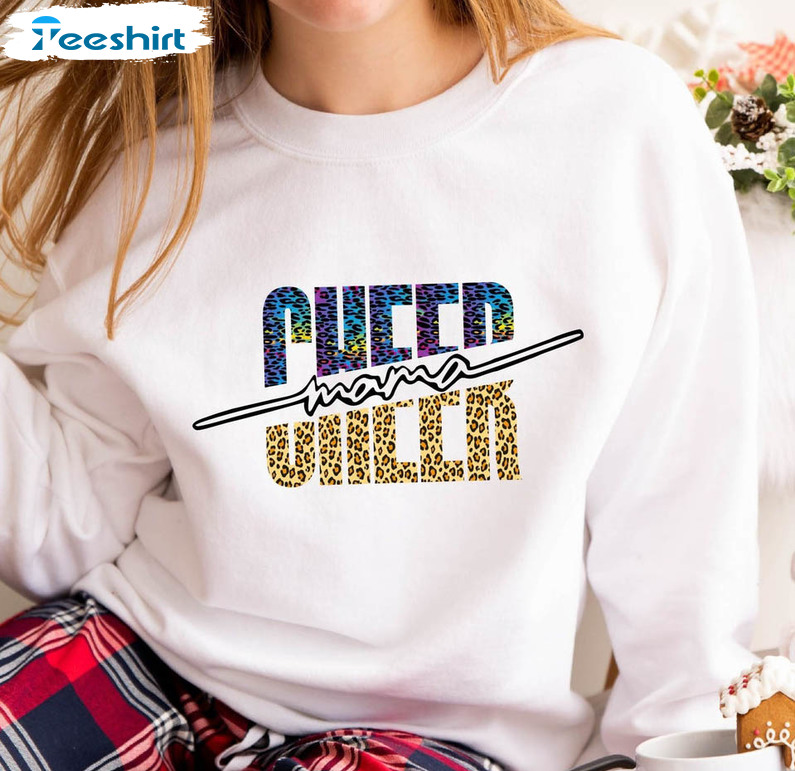 Cheer Mama Sweatshirt, Mothers Day Unisex T-shirt Long Sleeve