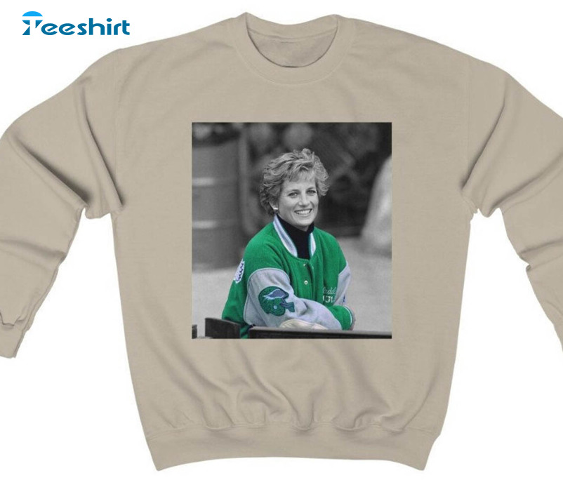 Princess Diana Go Birds Philadelphia Eagles Design | Active T-Shirt