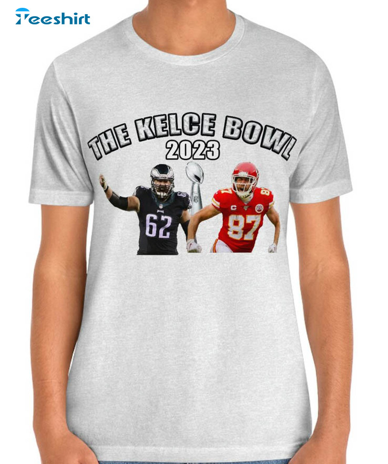 The Kelce Bowl 2023 Shirt, Trending Football Unisex T-shirt Long Sleeve
