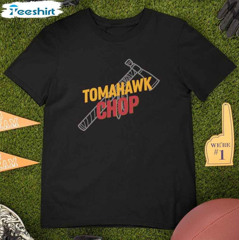 Tomahawk Chop Shirt, Trending Crewneck Unisex Hoodie