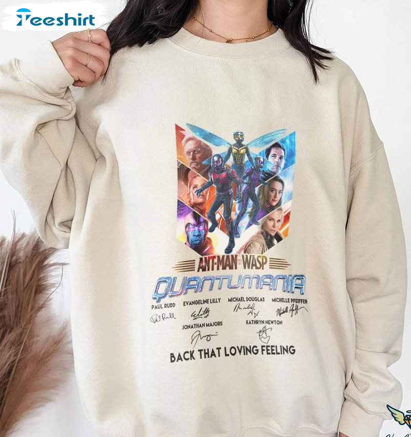 Ant Man And The Wasp Quantumania Shirt, Marvel Tee Tops Unisex Hoodie