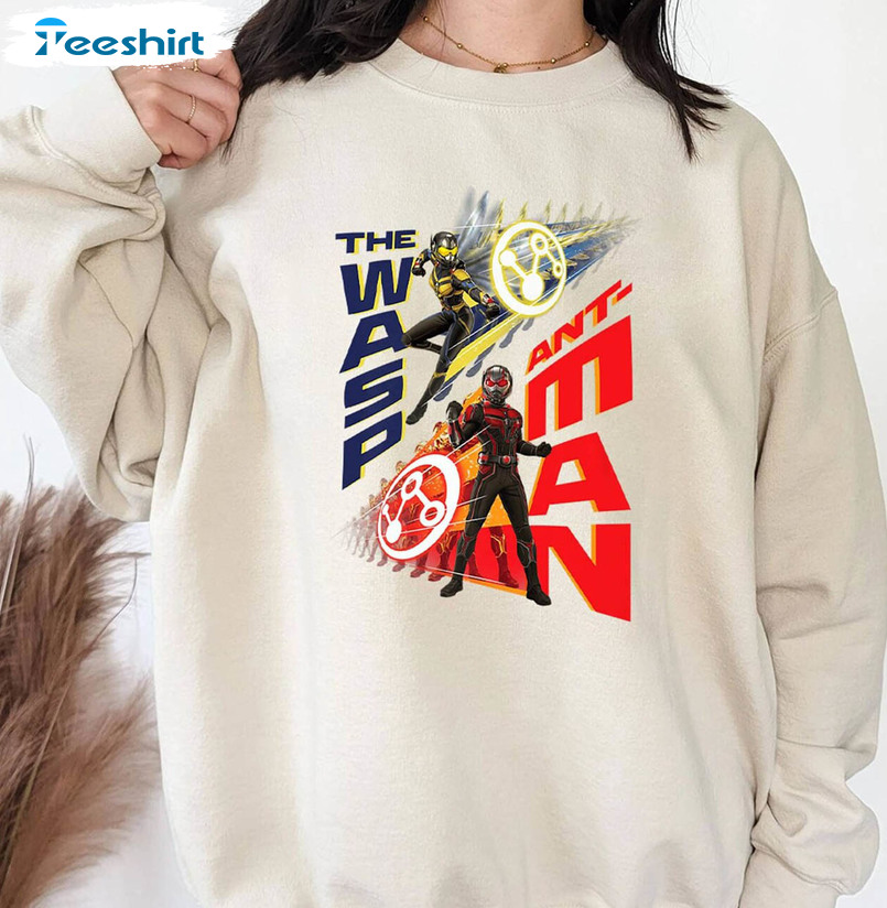 Scott Lang Shirt, The Wasp Quantumania Long Sleeve Unisex Hoodie