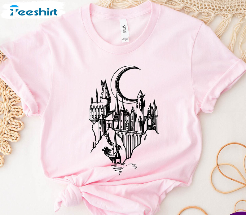 Magical Wizard Castle Vintage Shirt, Universal Long Sleeve Unisex T-shirt