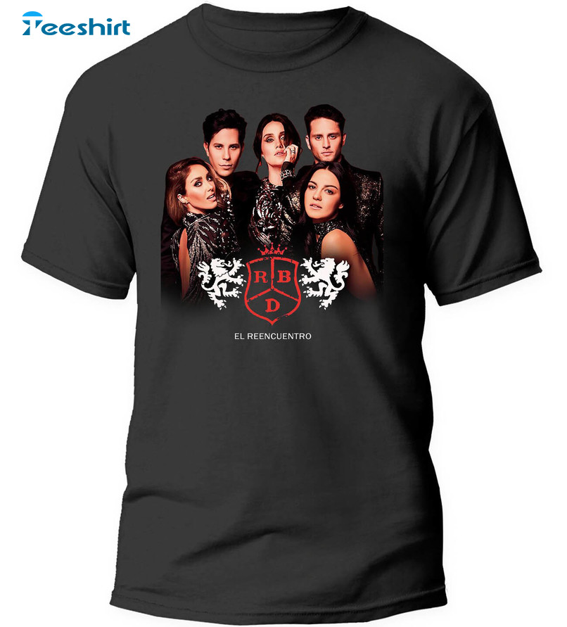 Rbd Tour Vintage Shirt, Mexico Rebelde Crewneck Unisex Hoodie