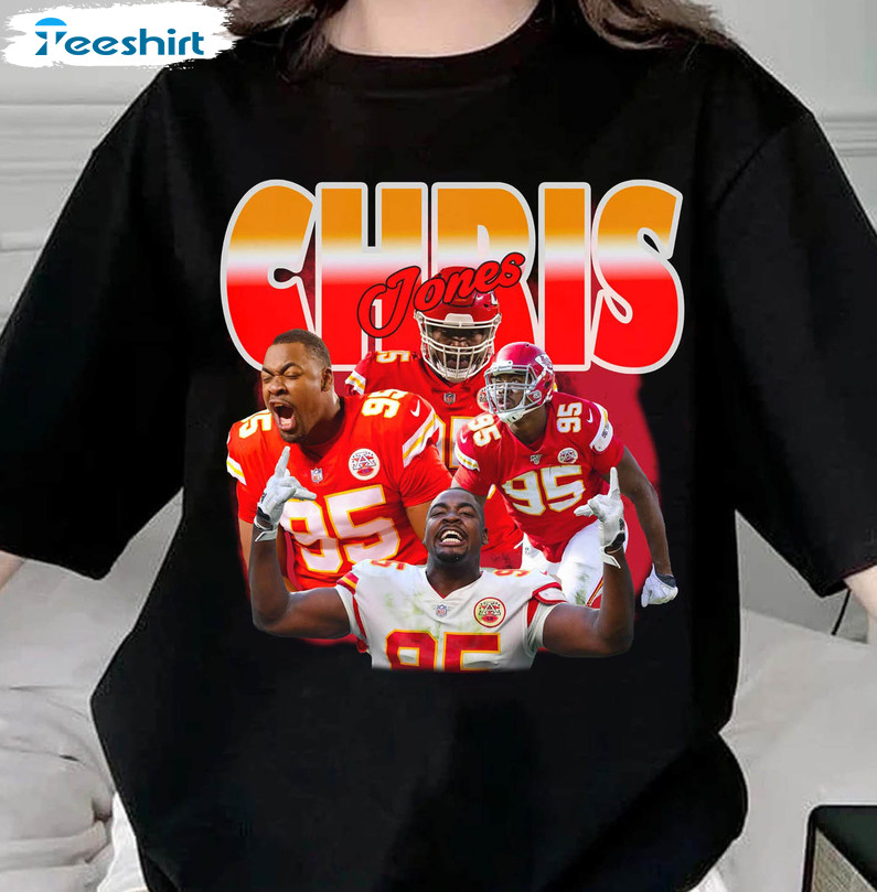 Chris Jones Shirt, Vintage Chris Jones Unisex T-shirt Short Sleeve