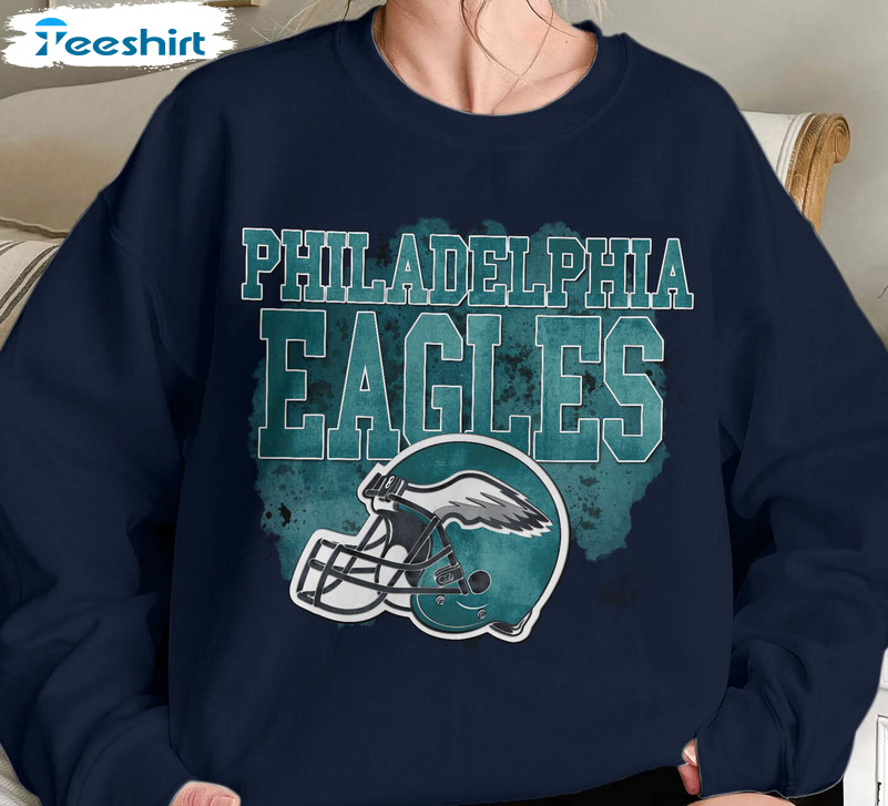 Retro Philadelphia Eagles Shirt, Eagles Season Crewneck Short Sleeve