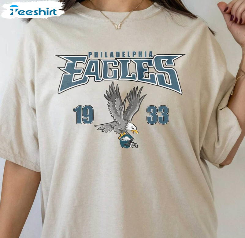 Philadelphia Eagles Vintage Shirt, Philly Football Unisex Hoodie Crewneck