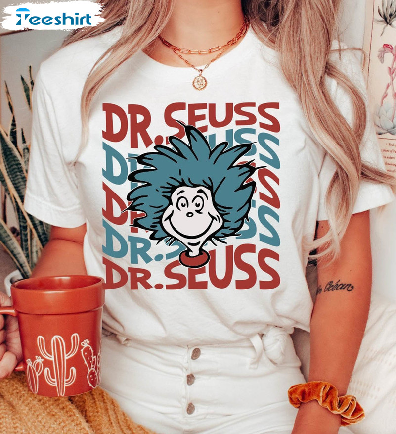 Dr Suess Day Trendy Shirt, Read Across America Dr Suess Long Sleeve Hoodie