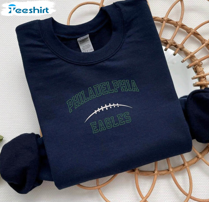 Vintage Philadelphia Eagles Sweatshirt, Trending Football Unisex T-shirt Short Sleeve