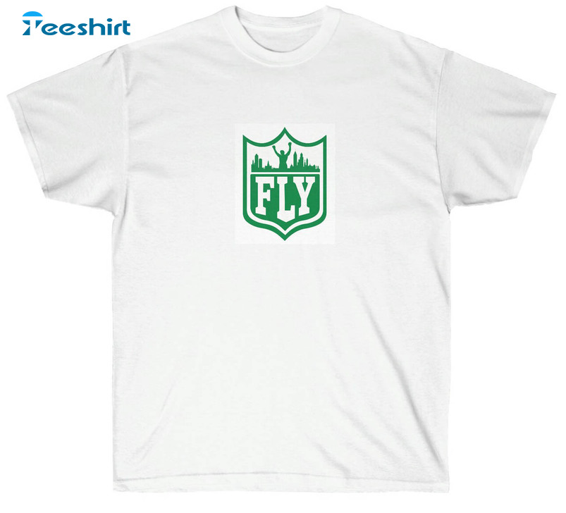 Fly Eagles Fly Trendy Shirt, Philly Skyline Long Sleeve Sweatshirt