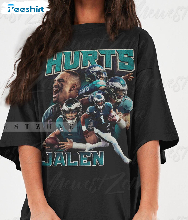 Hurts Jalen Vintage Shirt, Trendy Football Unisex Hoodie Tee Tops