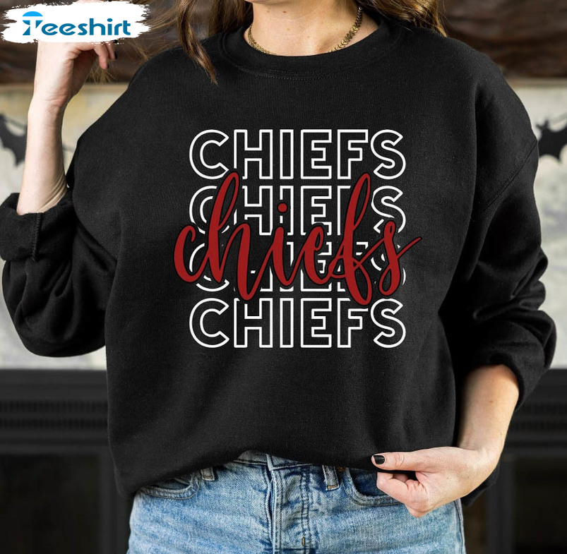 Chiefs Sweatshirt , Kansas City Football Unisex T-shirt Crewneck