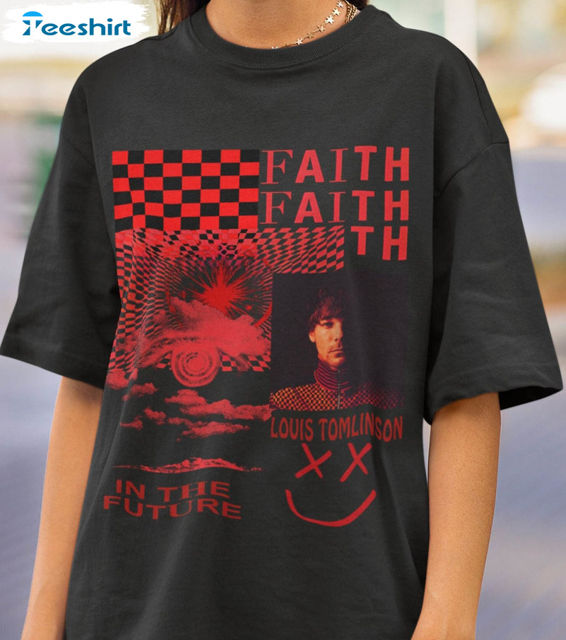 Faith In The Future Shirt Faith in the Future Shirt 2023 Louis Tomlinson  Bigger Than Me - iTeeUS