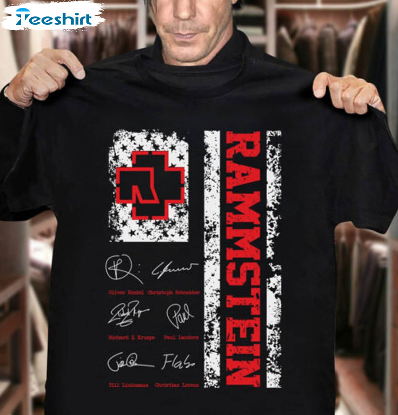 Rammstein T-Shirt Livin in Amerika America USA Band Rock