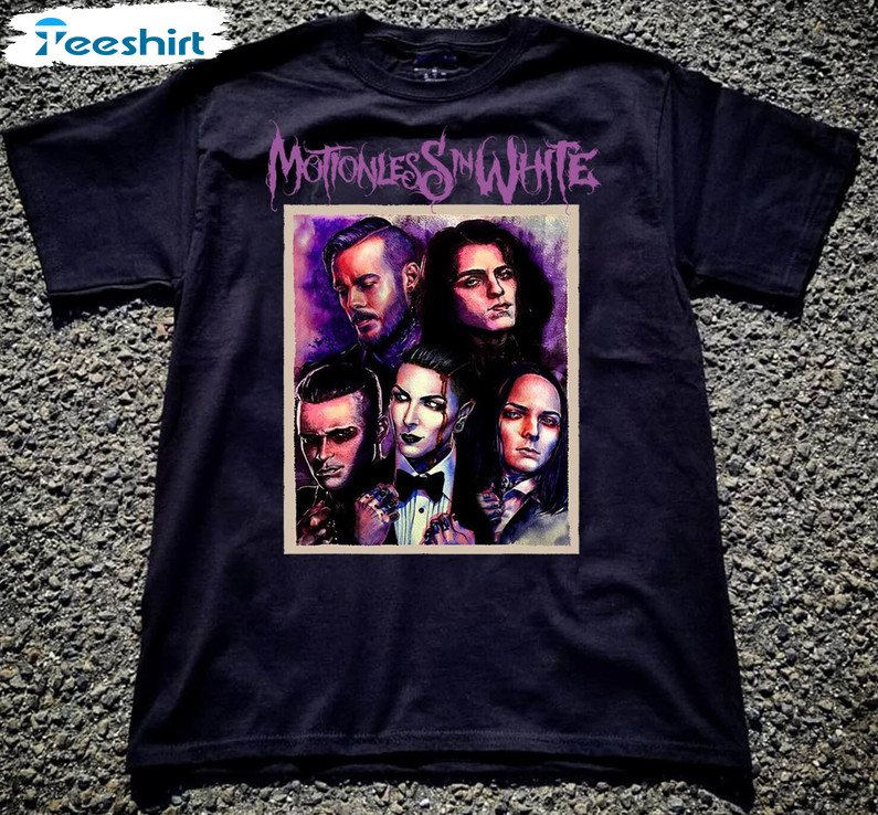 Motionless In White Band Shirt, Trending Music Tour Sweater Long Sleeve