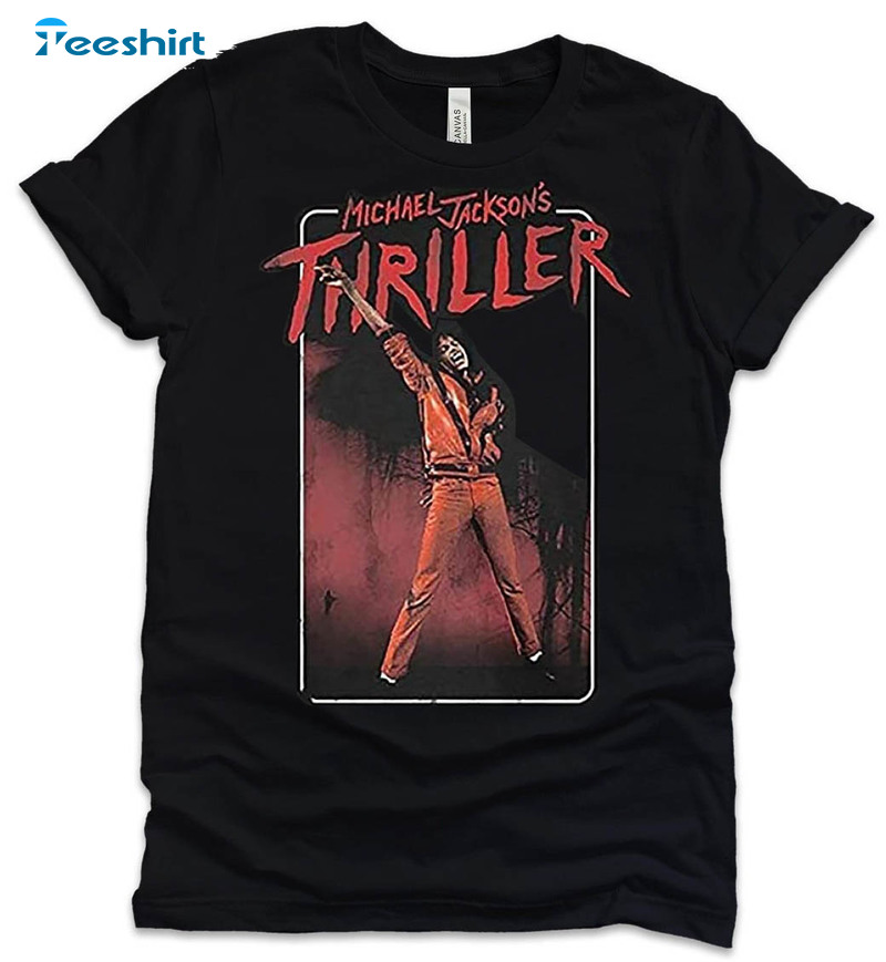 Michael Jackson Thriller Valantine Short Sleeve , Sweater