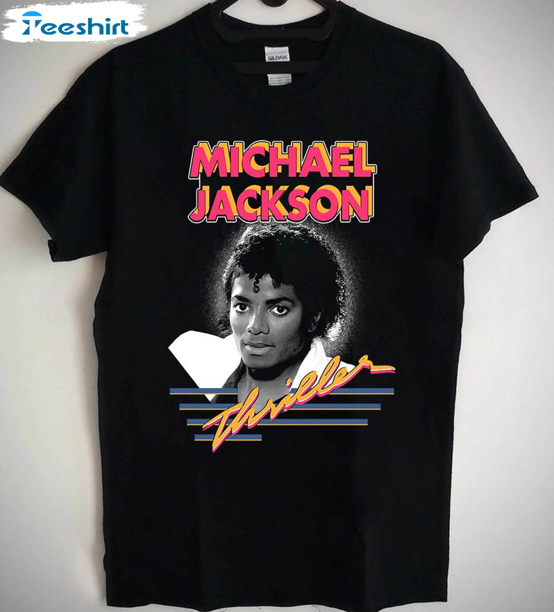 Michael Jackson Thriller Funko Shirt, Trending Crewneck Short Sleeve