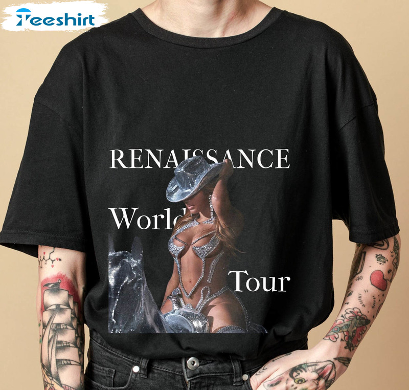 Renaissance World Tour Shirt, Vintage Beyonce Long Sleeve Unisex Hoodie
