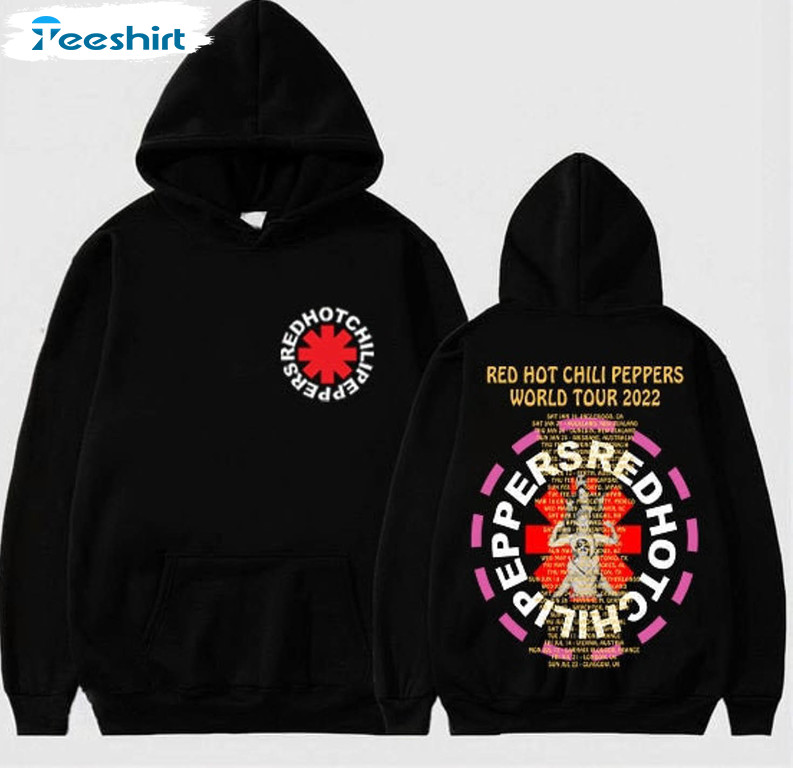 Red Hot Chili Peppers World Tour 2023 Shirt, Trending Tee Tops 