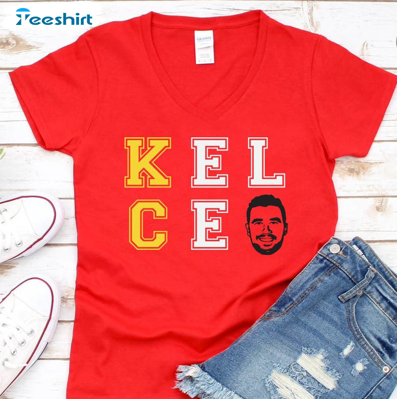 Kelce Bowl Shirt, Trending Kansas City Football Unisex T-shirt Crewneck