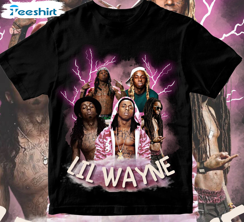 Lil Wayne Trendy Shirt, Hiphop Rapper Unisex Hoodie Short Sleeve