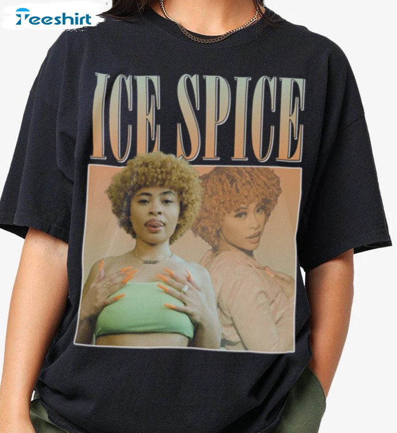 Ice Spice Munch Shirt, Vintage Unisex T-shirt Unisex Hoodie