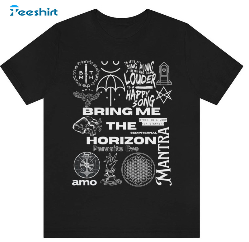 Bring Me The Horizon Vintage Shirt, The Horizon Crewneck Unisex T-shirt