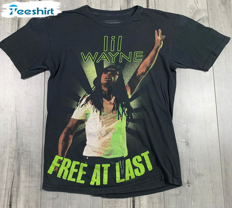 Lil Wayne Free At Last Tour Shirt, Hip Hop Festival Unisex T-shirt 