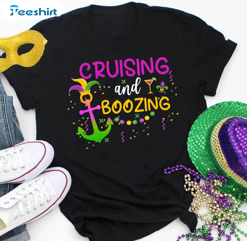 Mardi Gras Cruise Funny Shirt, Trending Crewneck Short Sleeve