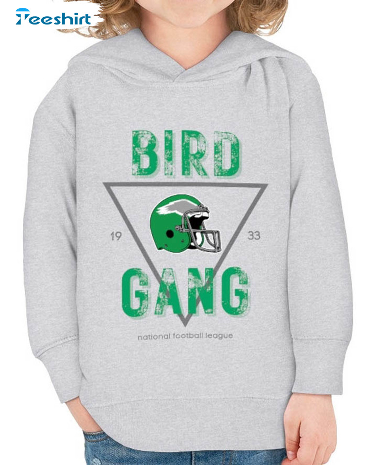 NEW! Large Philadelphia Eagles Unisex Crewneck Sweatshirt Bird Gang 年中無休