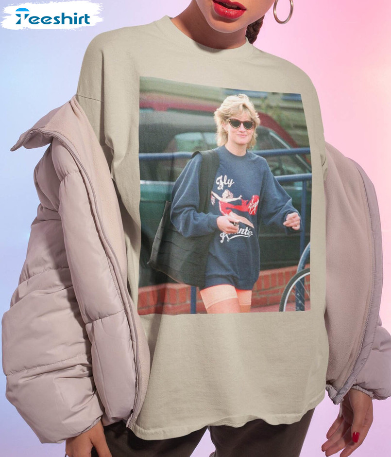 Princess Diana Trendy Shirt, Fly Eagles Long Sleeve Tee Tops