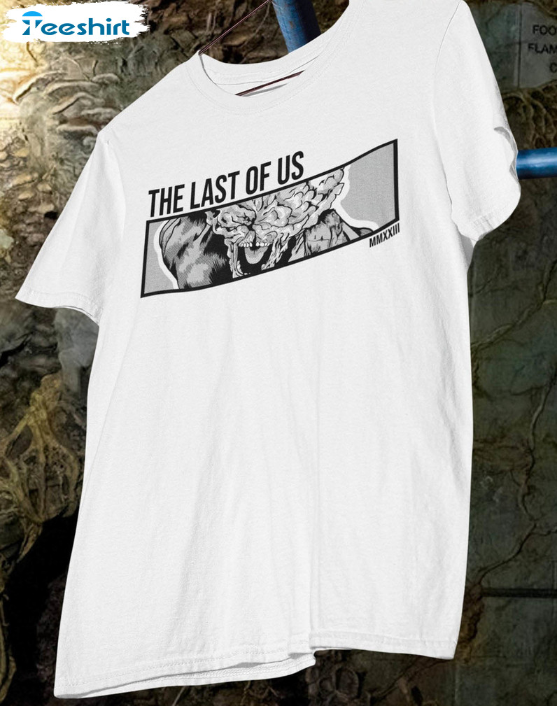 The Last Of Us Trendy Shirt, Mushroom Zombie Tv Show Unisex Hoodie Long Sleeve