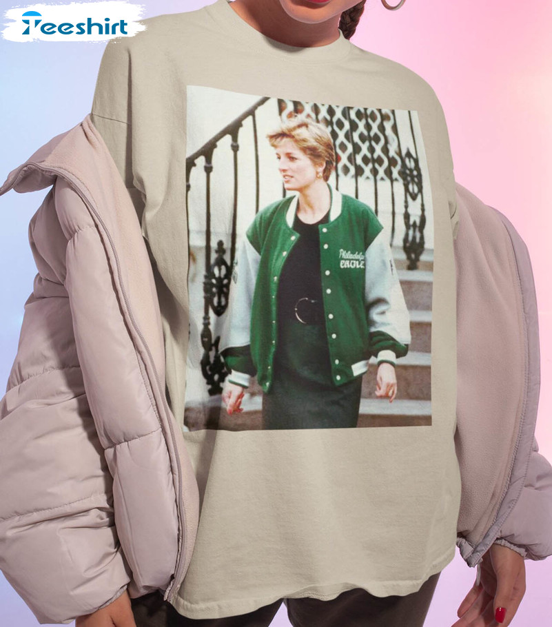 Princess Diana Philadelphia Eagles Jacket photo shirt, hoodie, sweater,  long sleeve and tank top