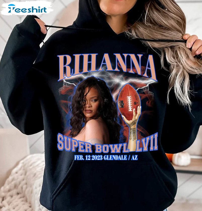 Official rihanna super bowl 2023 halftime show shirt, hoodie