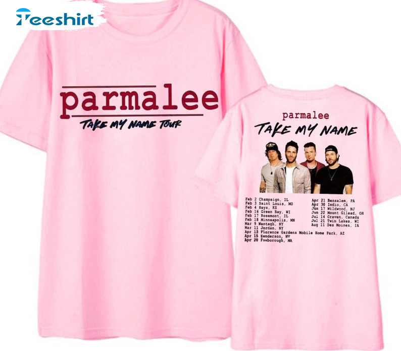 Parmalee Take My Name Tour Shirt, Vintage Parmalee Music Crewneck Unisex Hoodie