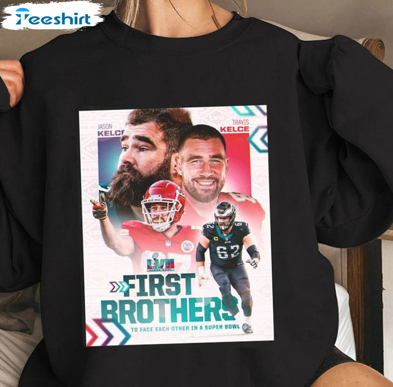 Brothers Super Bowl 2023 Shirt, Trending Football Sweater Crewneck Sweater