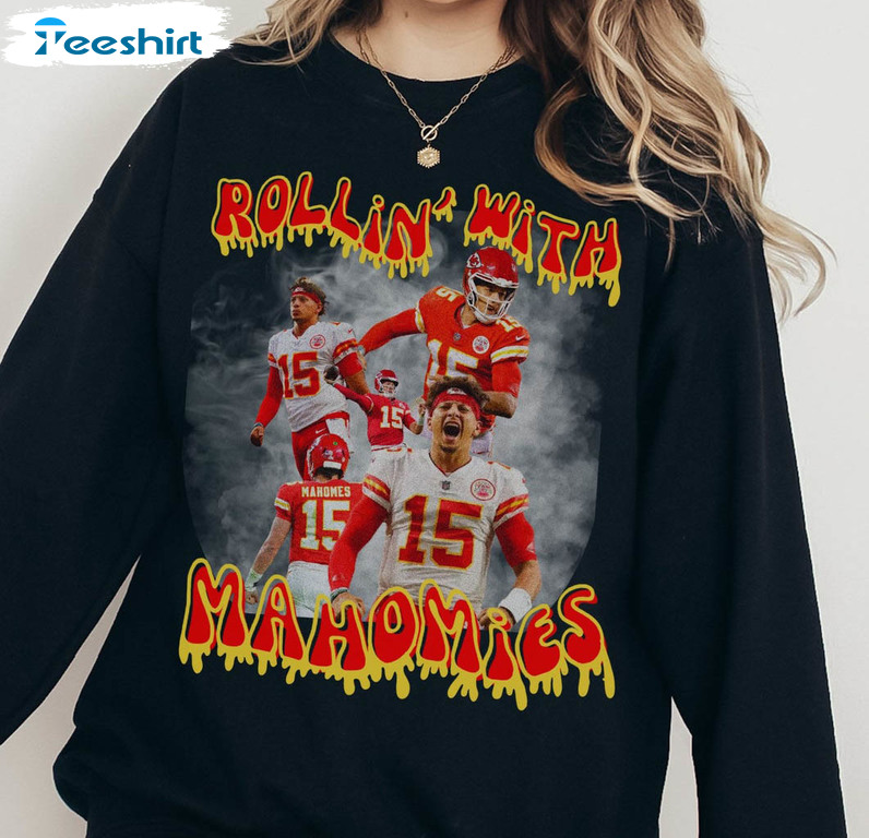 Rollin With Mahomies Shirt, Kansas City Sweatshirt Unisex Hoodie