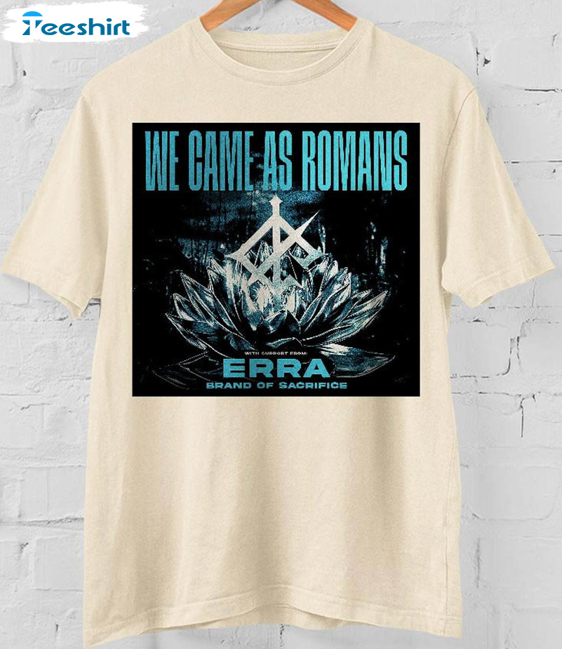 We Came As Romans Darkbloom Tour 2023 Shirt, Music Tour 2023 Long Sleeve Unisex T-shirt