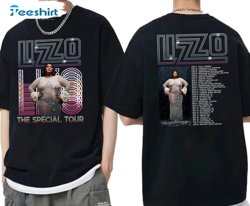 Lizzo The Special Tour 2023 Trendy Shirt, Lizzo Tour Unisex Hoodie Sweater