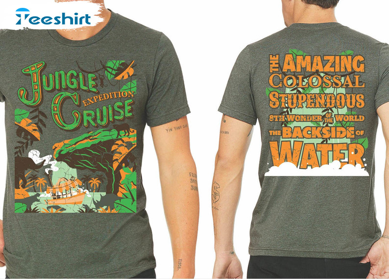 Jungle Cruise Shirt, Vintage Disney Long Sleeve Unisex Hoodie