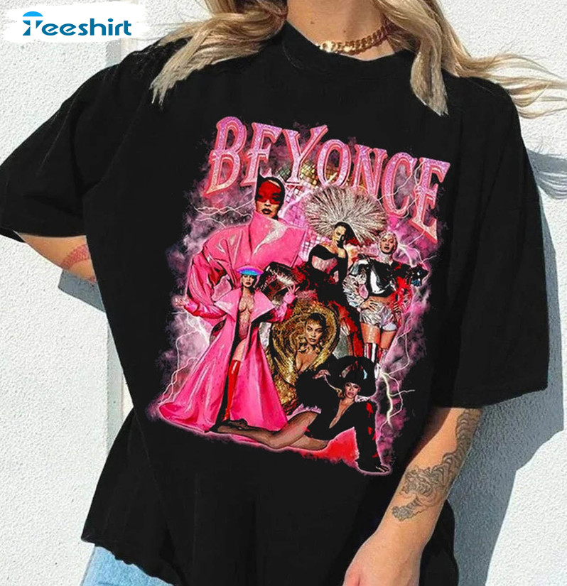 2022 Renaissance New Album Retro 90s Merch Fan Beyoncé Beyonce Unisex T- Shirt – Teepital – Everyday New Aesthetic Designs