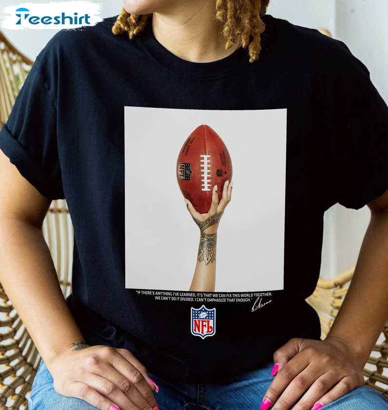 Official Rihanna halftime superbowl football nfl shirt, hoodie, sweater,  long sleeve and tank top