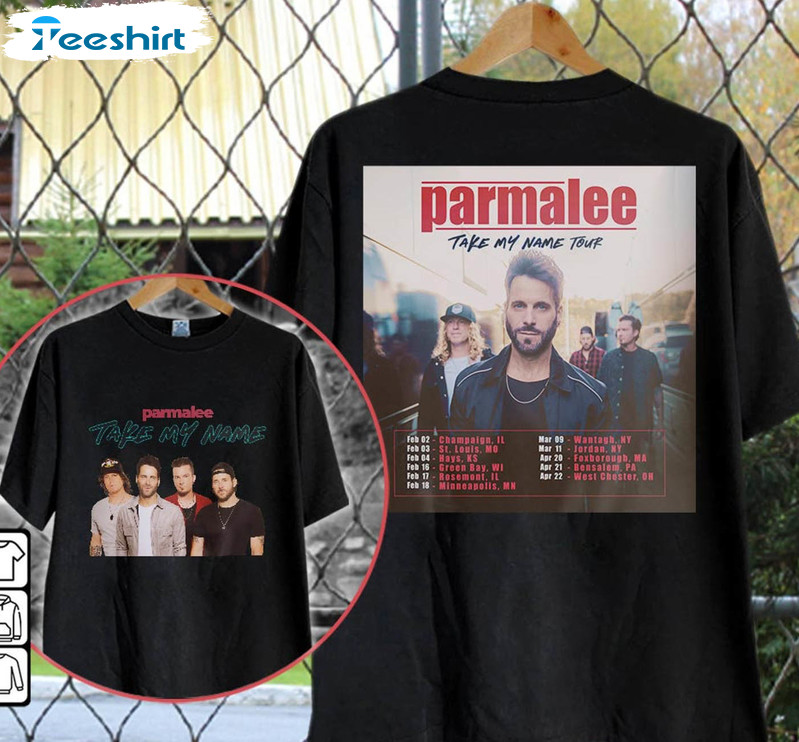 Parmalee 2023 Take My Name Tour Shirt, Trending Sweatshirt Crewneck