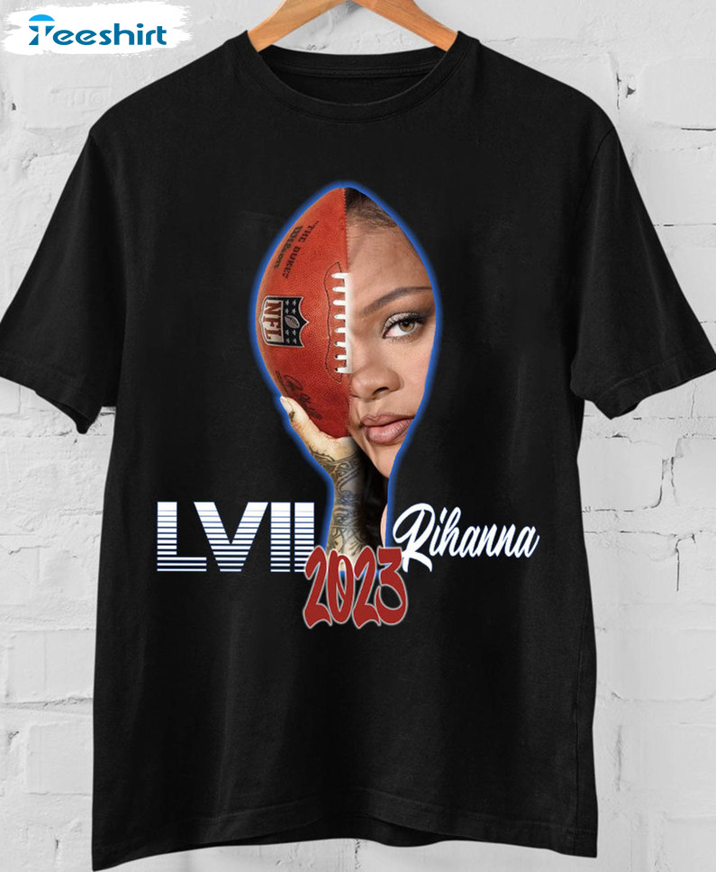 Rihanna Supper Bowl 2023 Halftime Show T-Shirt ⋆ Vuccie