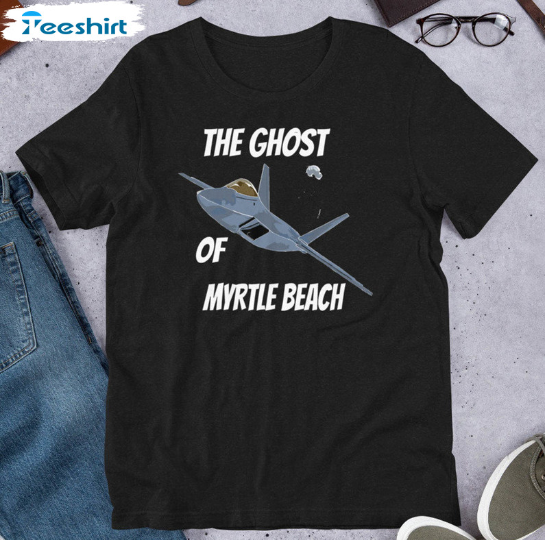 The Ghost Of Myrtle Beach Shirt, Chinese Spy Balloon Unisex Hoodie Long Sleeve