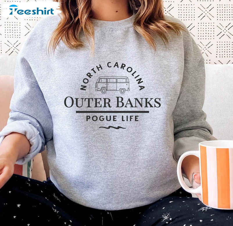 Outer Banks Netflix Pogue Life Sweatshirt , Trendy Unisex Hoodie Long Sleeve