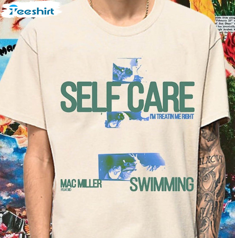 Self Care Mac Miller Trendy Shirt, Vintage Unisex T-shirt Long Sleeve