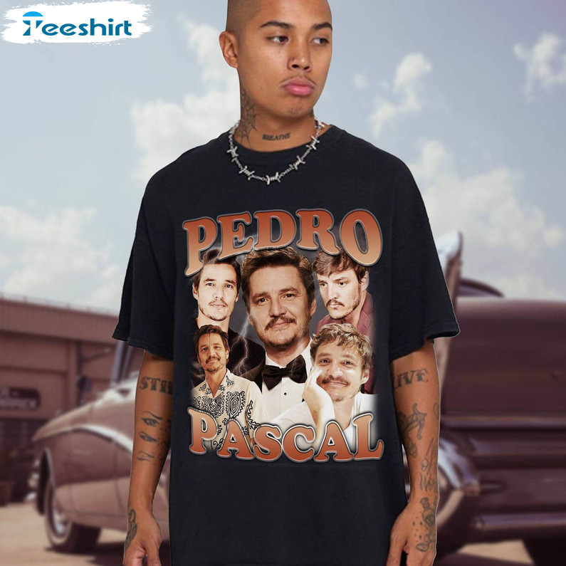 Pedro Pascal Trendy Shirt, The Mandalorian Star Wars Unisex Hoodie Long Sleeve