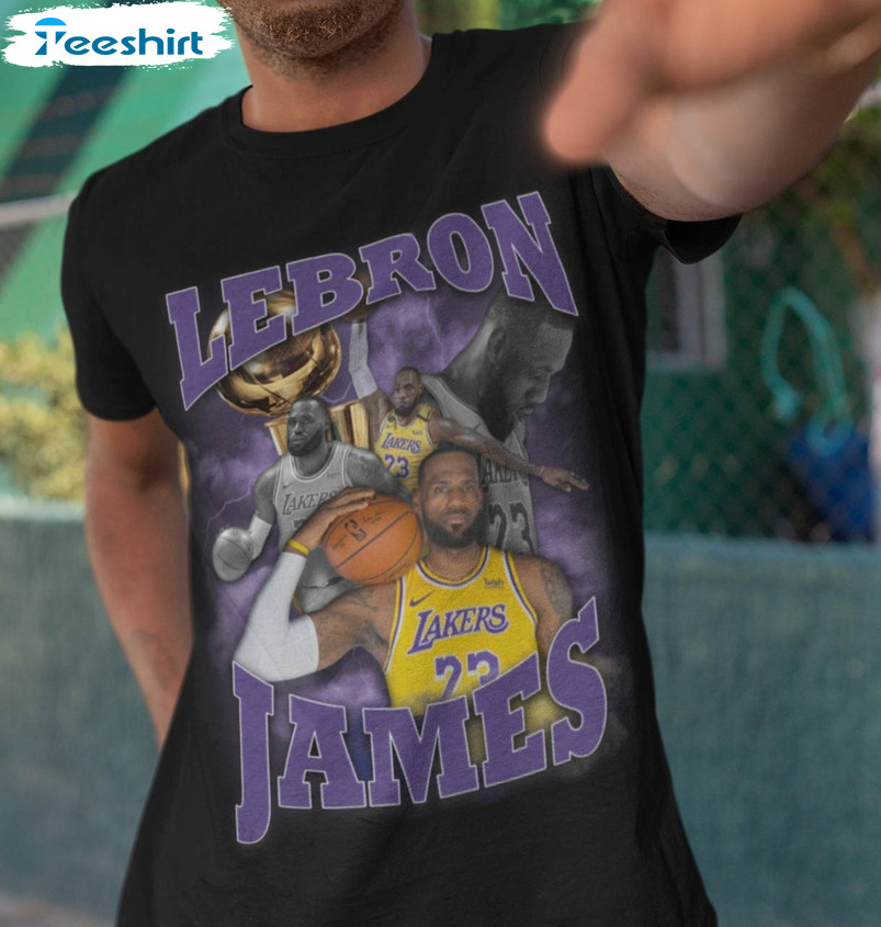 Lebron James Vintage Shirt, All Time Scoring Leader Sweatshirt Short Sleeve